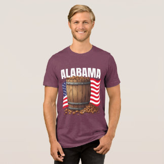 T-shirt En Tri-matière Alabama Men's Bella+Canvas Dark