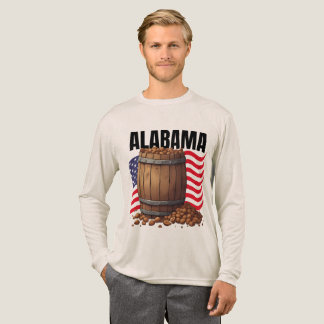T-shirt En Tri-matière Alabama Men's Bella+Canvas Long Sleeve