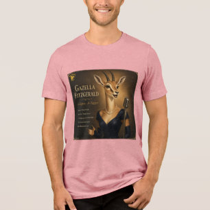 T-shirt En Tri-matière Album Gazella Fitzgerald : une parodie