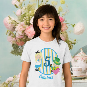 T-shirt En Tri-matière Alice au pays des merveilles Jolie fille personnal