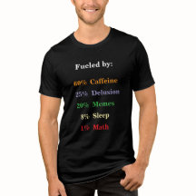 Alimenté Par : Formule Chaos - Drôle Tee Personnal