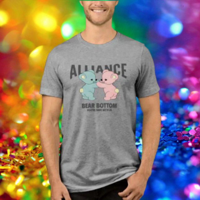 T-shirt En Tri-matière Alliance de Bear Bottom (Créateur téléchargé)
