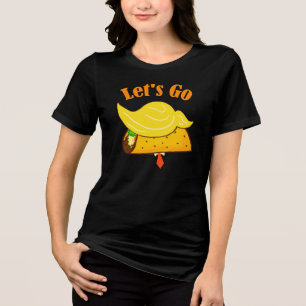 T-shirt En Tri-matière Allons à TACO Trump
