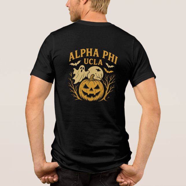 T-shirt En Tri-matière Alpha Phi Halloween (Verso)