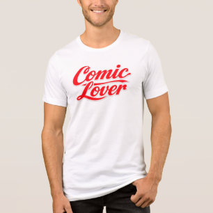 T-shirt En Tri-matière Amateur de bande dessinée Conception audacieuse 4