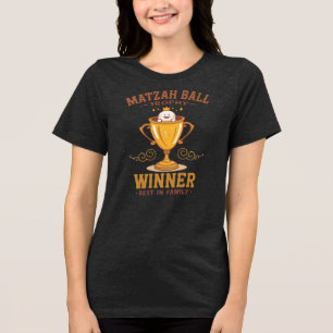 T-shirt En Tri-matière Amateur de Soupe aux Boulettes de Matzah