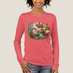 T-shirt En Tri-matière Amateurs de lapin de renard mignon