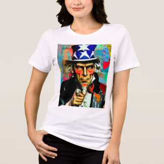 T-shirt En Tri-matière American Uncle Sam