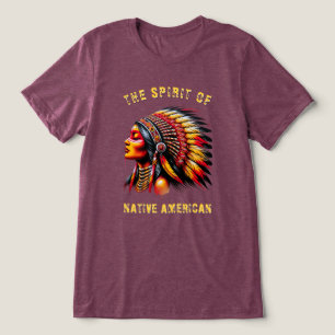 T-shirt En Tri-matière Amérindien