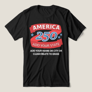 T-shirt En Tri-matière Amérique 250 Ajouter Vêtements Patriotiques d'État