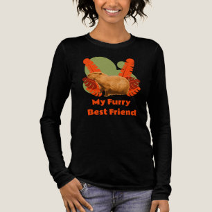 T-shirt En Tri-matière Ami à Fourrure Capybara Animal Tropical