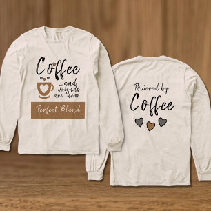 T-shirt En Tri-matière Amis mélange parfait café marron