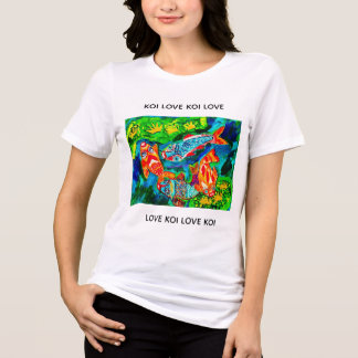 T-shirt En Tri-matière Amour de carpe koï