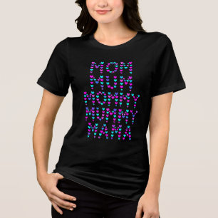 T-shirt En Tri-matière Amour Parle Maman Tee