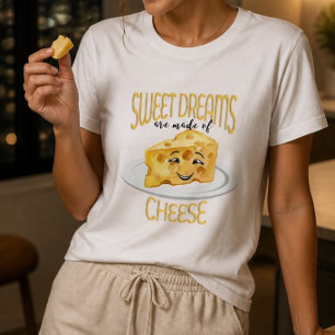 T-shirt En Tri-matière Amoureux de fromage folle