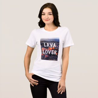 T-shirt En Tri-matière Amoureux de lave - Géologie volcanique