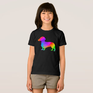 T-shirt En Tri-matière Amusant Propriétaire Amateur de Chiens Tie Dye Dac