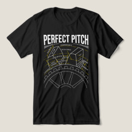 T-shirt En Tri-matière Anatomie des dents d'engrenage - Parfait Pitch Edi