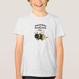 T-shirt En Tri-matière Anatomie drôle d'un bumblebee Blebee Bum Mignon