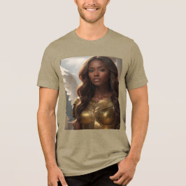 T-SHIRT  EN TRI-MATIÈRE ANGE - ANGES