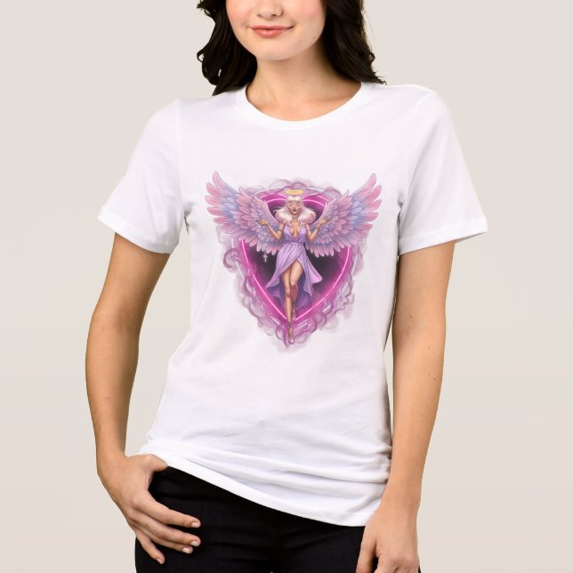 T-shirt En Tri-matière Angelic Summer Vibe Tee 💖 😇 (Recto)