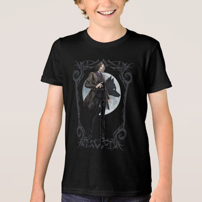 T-shirt En Tri-matière Animagus noir Anime Sirius (Recto)