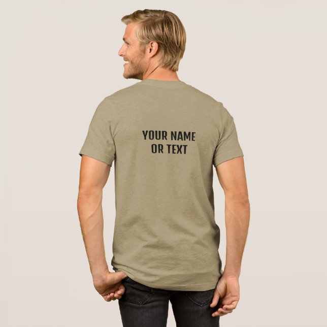 T-shirt En Tri-matière Animal de partie de texte personnalisé (Évier)
