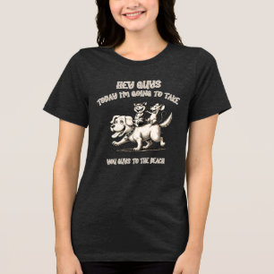 T-shirt En Tri-matière Animaux amusants