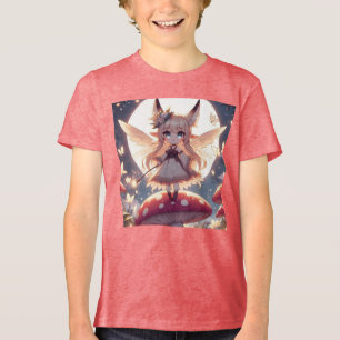 T-shirt En Tri-matière Anime Girl Pixie Hippie Lune Fée