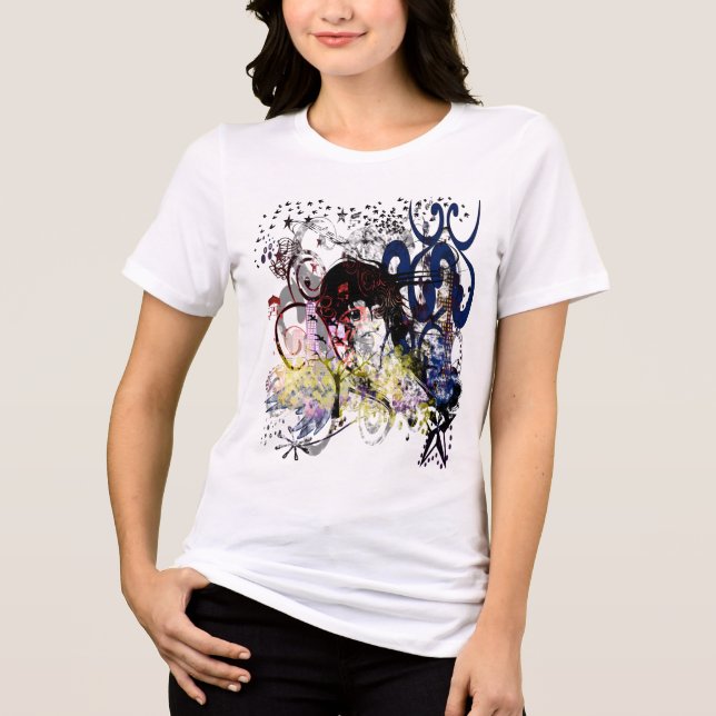 T-shirt En Tri-matière Anime Girls (Recto)