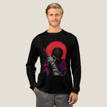 Anime Guerrier Épée Lune Rouge Art Hug