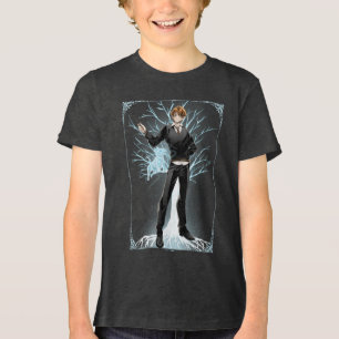 T-shirt En Tri-matière Anime le Patronus Terrier Jack Russell de Ron Weas