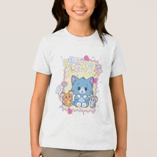 T-shirt En Tri-matière Anime Tom et Jerry Strawberry Fun