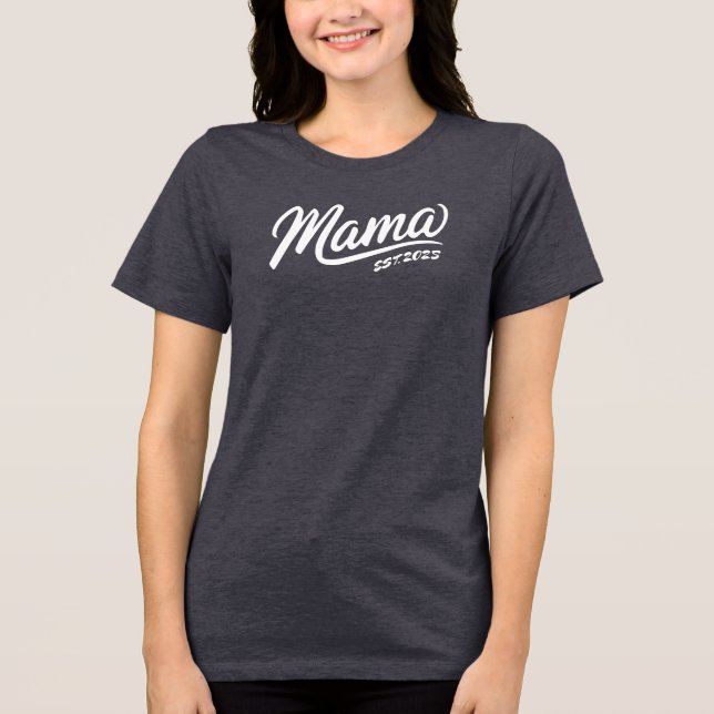 T-shirt En Tri-matière Année et âge de naissance personnalisés. Chemises  (Recto)