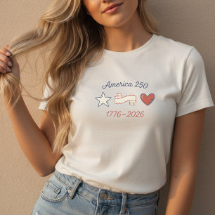 T-shirt En Tri-matière Anniversaire 250 d'Amérique
