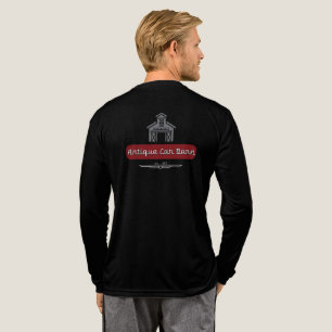 T-shirt En Tri-matière Antique Barre de voiture - Manches longues noires