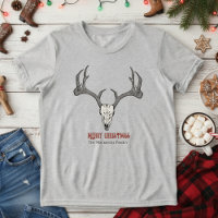 Antlers crâne de rennes de tête de cerf rustique p