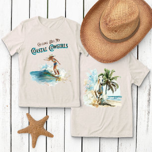 T-shirt En Tri-matière Appel à toutes mes cow-girls côtières