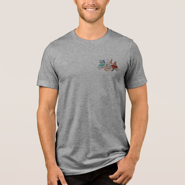 T-shirt En Tri-matière Arborescence familiale (Recto)
