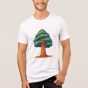 T-shirt En Tri-matière arbre Sequoiadendron giganteum