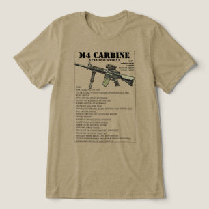 T-shirt En Tri-matière Arme d'infanterie carabine M4