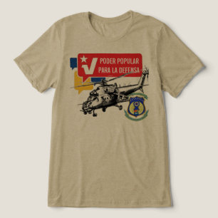 T-SHIRT  EN TRI-MATIÈRE ARMÉE VÉNÉZUÉLIENNE