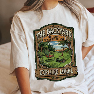 T-shirt En Tri-matière Arrière-cour Refuge national de faune Explorer le