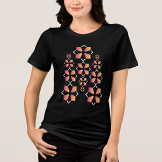 T-shirt En Tri-matière Art géométrique