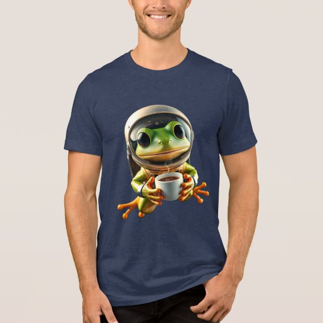 T-shirt En Tri-matière Astronaut Frog (Recto)