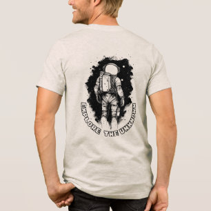T-shirt En Tri-matière Astronaute « Explorez l'inconnu »