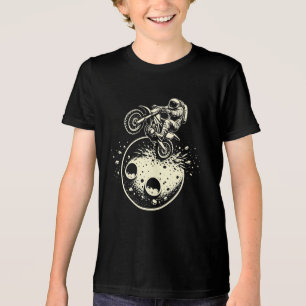 T-shirt En Tri-matière Astronaute faisant une roue sur Mars