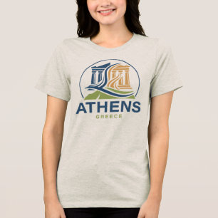 T-shirt En Tri-matière Athènes Grèce Acropole Parthénon