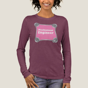 T-shirt En Tri-matière Attache mécanique rose