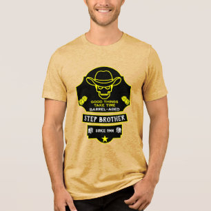 T-shirt En Tri-matière Au-Dessus De La Colline Vieillir